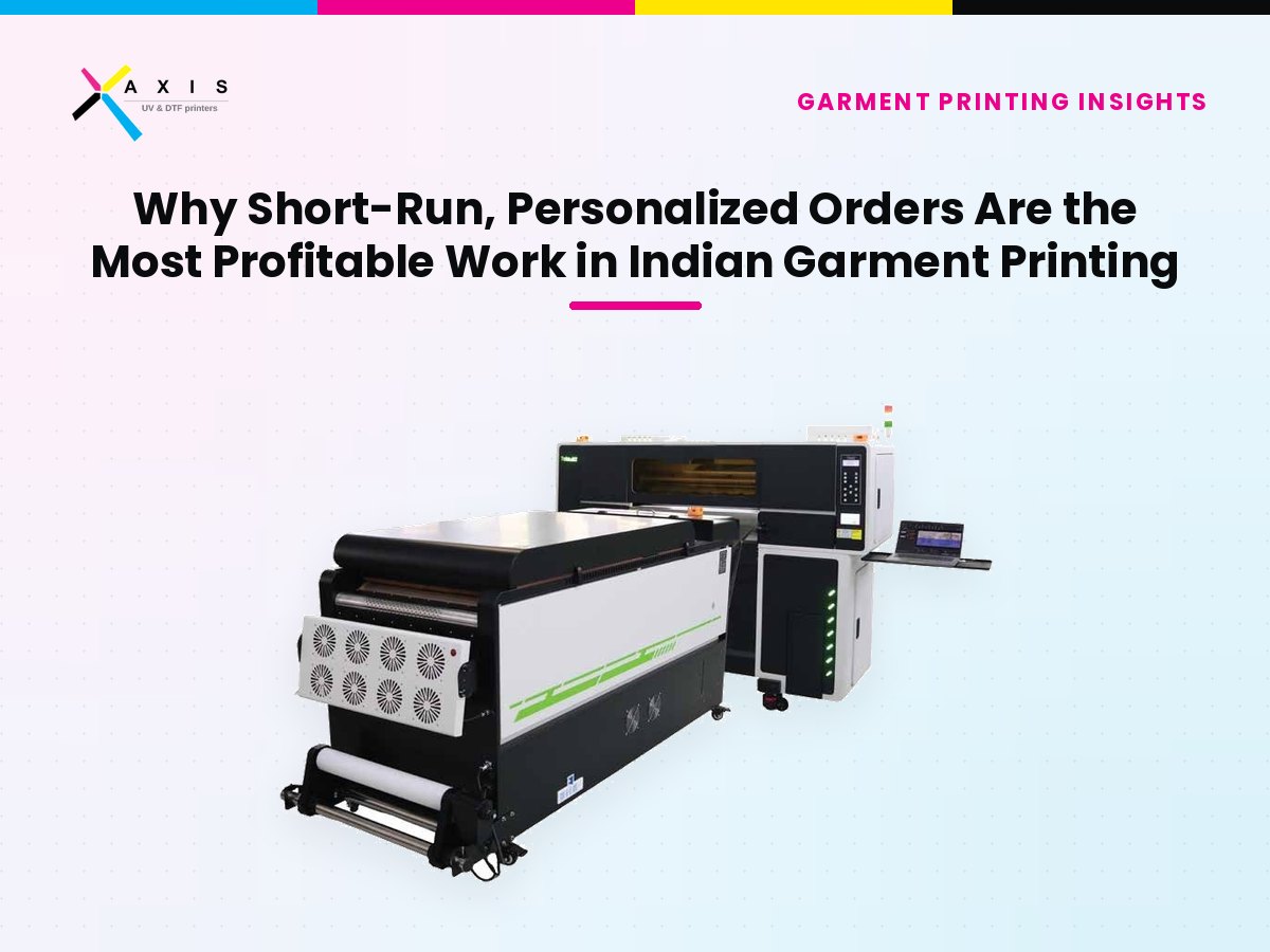 Why Short-Run, Personalized Orders Are the Most Profitable Work in Indian Garment Printing in 2026